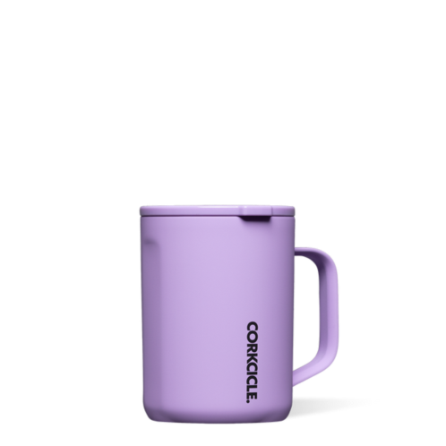 CORKCICLE 16oz sun soaked lilac neon lights coffee mug