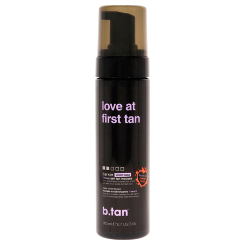 B.Tan love at first tan self tan mousse for unisex 6.7 oz mousse