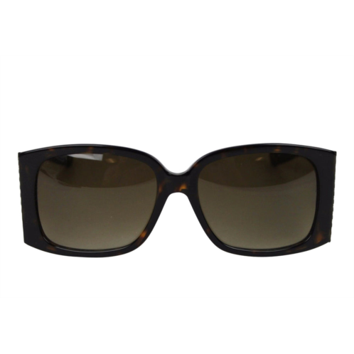 Bottega Veneta womens square acetate sunglasses with box