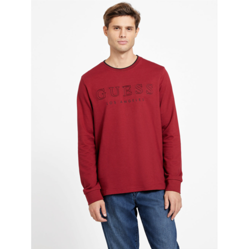 Guess Factory kalico logo long-sleeve tee