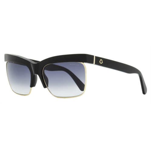 Moncler womens veronica leoni sunglasses ml0218p 01b black gold 61mm