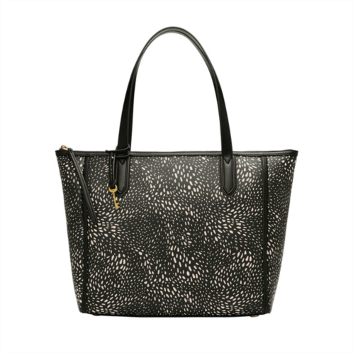 Fossil womens sydney printed pvc large tote