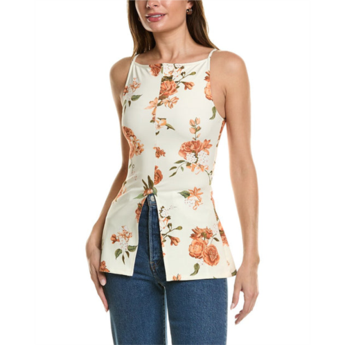 WeWoreWhat high neck fly away top