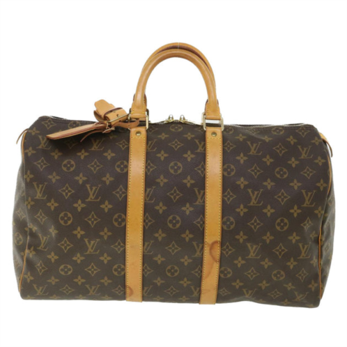 Louis Vuitton keepall 45 canvas travel bag (pre-owned)