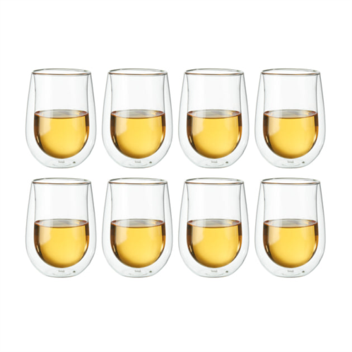 ZWILLING sorrento 8-pc double-wall white wine stemless glass set