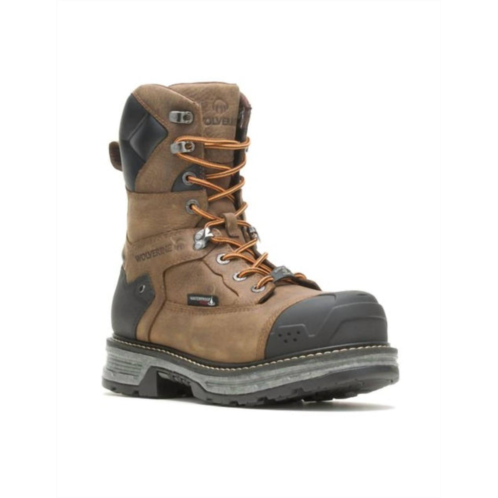 Wolverine mens hellcat boot - extra wide in brown