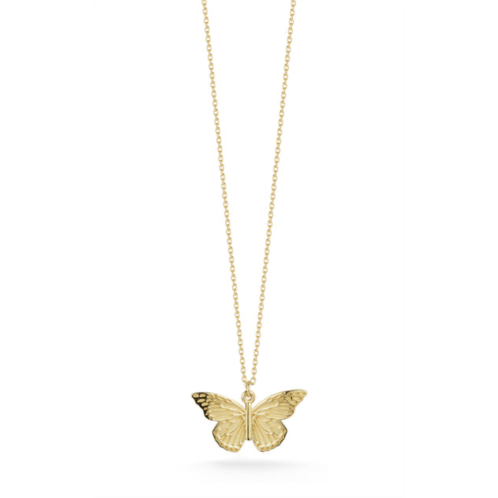 Ember Fine Jewelry 14k gold butterfly necklace