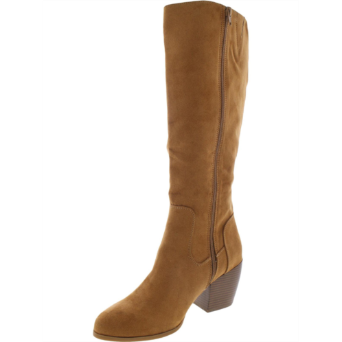 Style & Co. warrda womens faux suede zip up mid-calf boots
