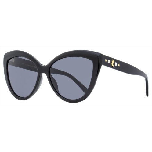 Jimmy Choo womens butterfly sunglasses sinnie 807ir black 57mm
