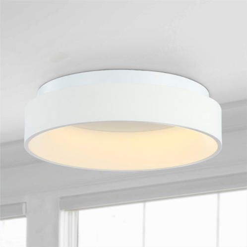 JONATHAN Y ring 17.7 integrated led flush mount ceiling light
