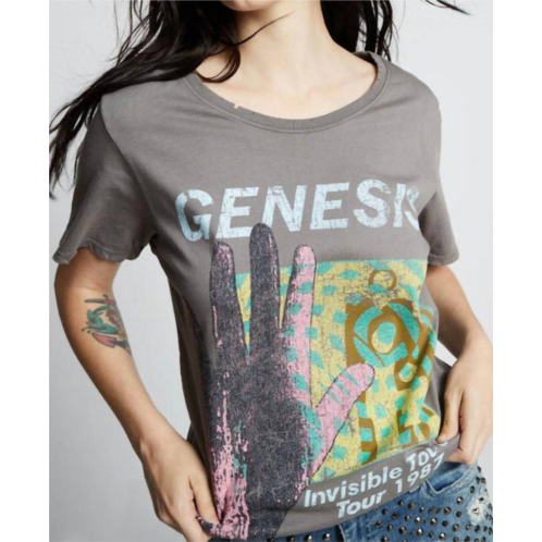 Recycled Karma genesis invisible touch 1987 tour tee in steel