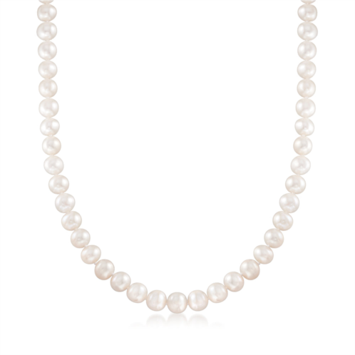 Ross-Simons 8-9mm cultured pearl necklace with 14kt yellow gold