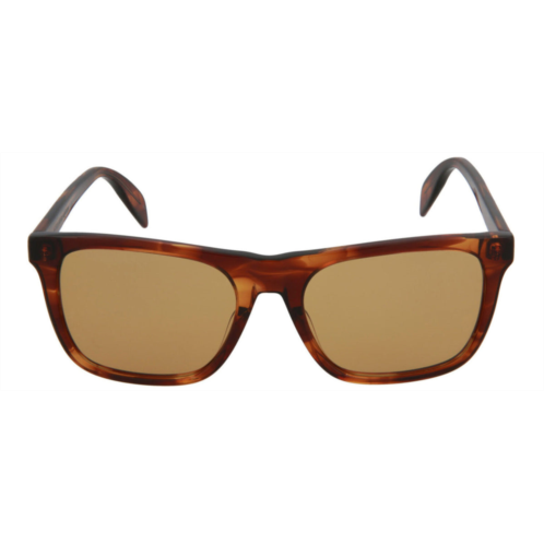 Alexander McQueen am0112s 002 flat top sunglasses
