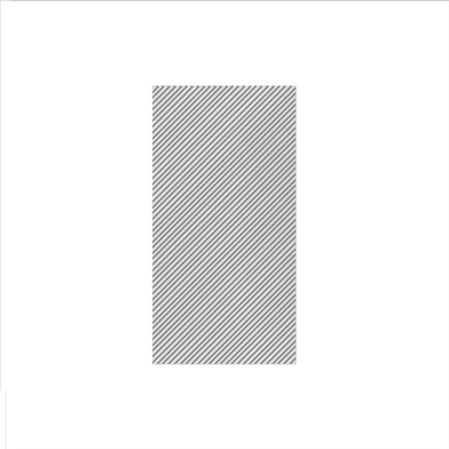 VIETRI papersoft napkins seersucker stripe gray guest towels (pack of 20)
