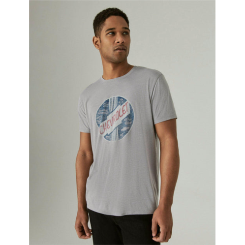 Lucky Brand mens chevy logo graphic tee