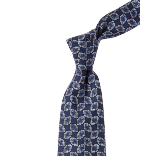 Brooks Brothers open blue silk tie