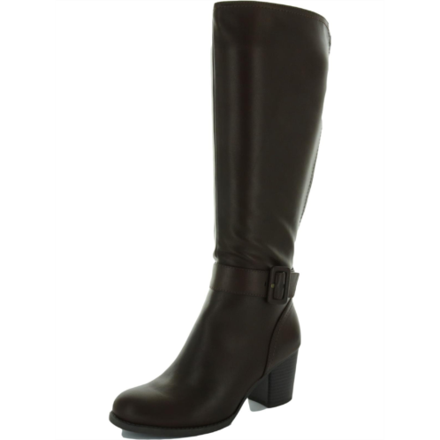 SOUL Naturalizer twinkle womens faux leather round toe knee-high boots