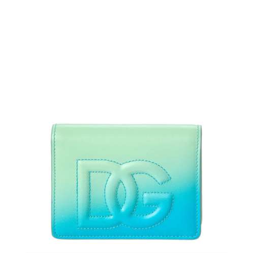 Dolce & Gabbana dg logo leather card case