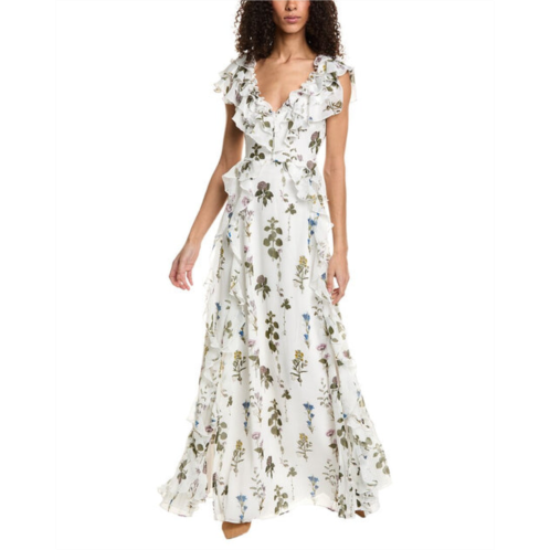 Ted Baker chiffon maxi dress