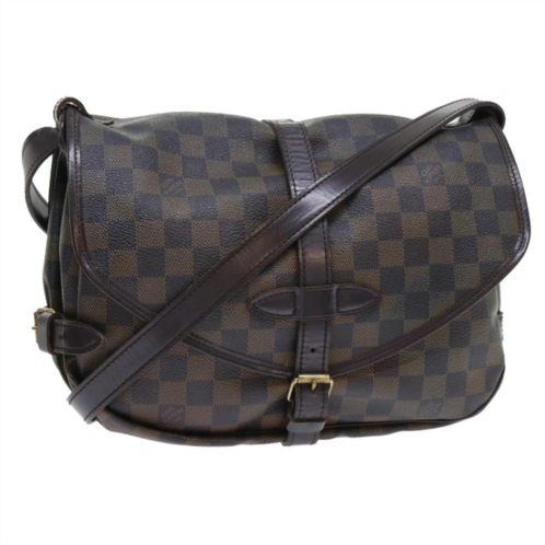 Louis Vuitton saumur 30 canvas shoulder bag (pre-owned)
