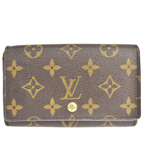 Louis Vuitton tresor canvas wallet (pre-owned)