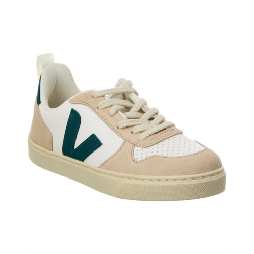 VEJA small v-10 laces leather sneaker