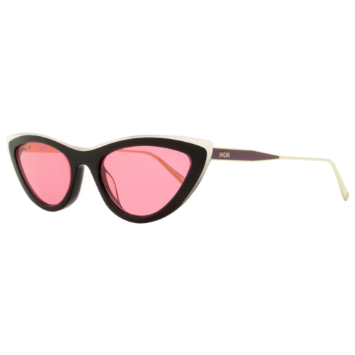 MCM womens cateye sunglasses 699s 661 black/rose/gold 55mm