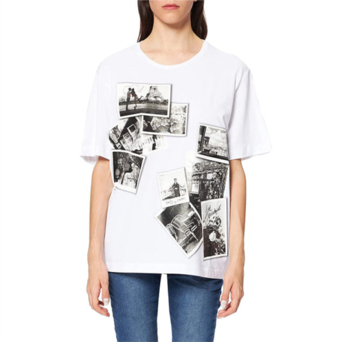 Love Moschino cotton tops & womens t-shirt