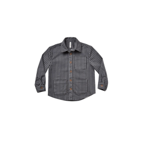 Rylee + Cru boys - oliver shirt in indigo stripe