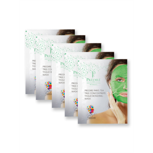 Predire Paris tea tree concentrate tissue bonding mask - set of 5 masks