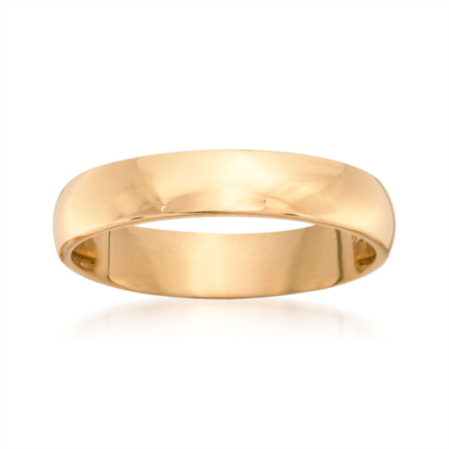 Ross-Simons womens 4mm 14kt yellow gold wedding ring