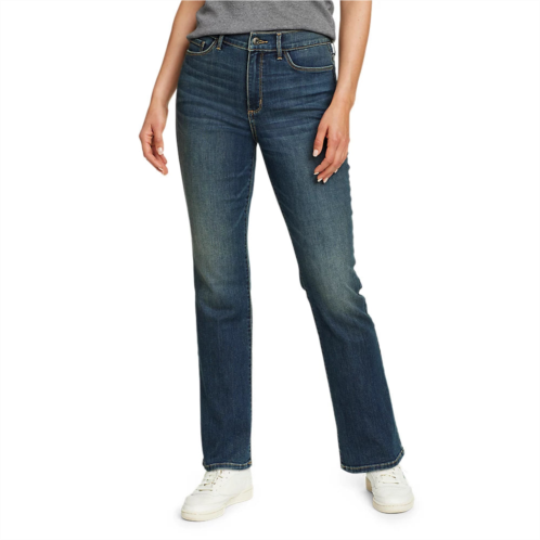 Eddie Bauer womens revival high-rise bootcut jeans