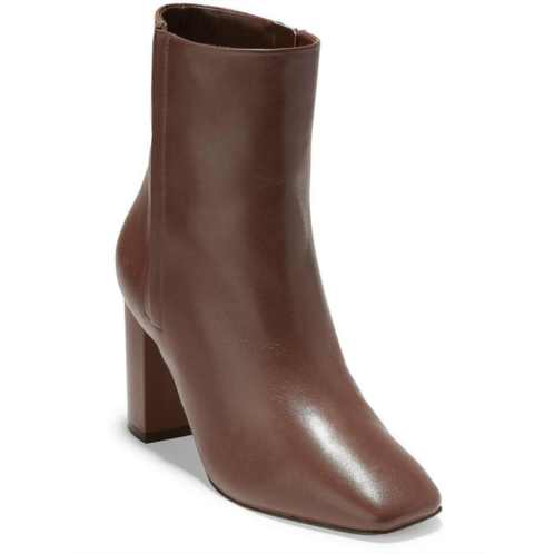 Cole Haan chrystie womens leather square toe ankle boots