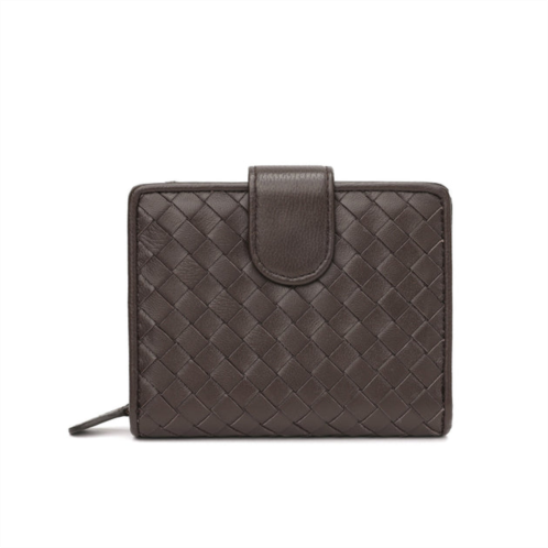 Tiffany & Fred Paris tiffany & fred woven leather wallet