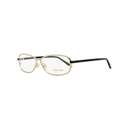 Tom Ford womens eyeglasses tf5161 028 gold/black 58mm