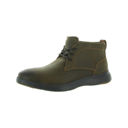 Florsheim mens leather lace up chukka boots