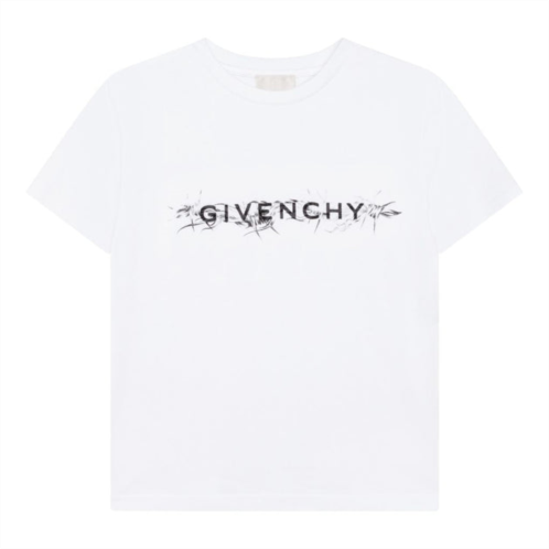 Givenchy white logo t-shirt