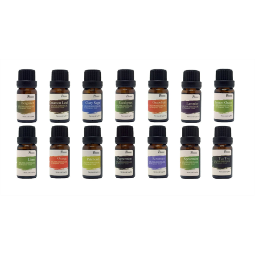 PURSONIC 100% pure essential aromatherapy oils gift set-14 pack - 10ml