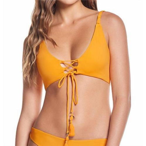 PHAX color mix cali ots bra top in amber