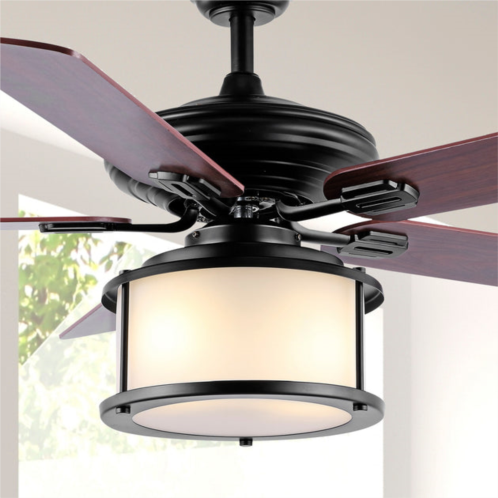 JONATHAN Y brantley 52 2-light bohemian farmhouse iron led ceiling fan