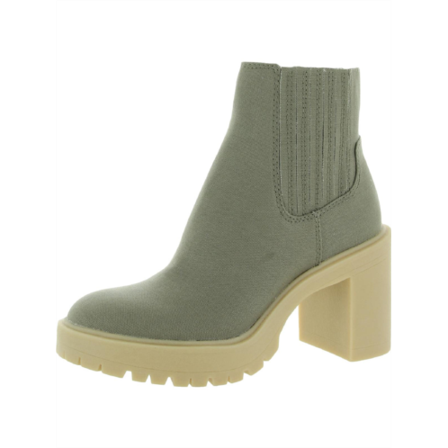 Dolce Vita caster womens ankle round toe chelsea boots