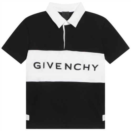 Givenchy black & white logo polo