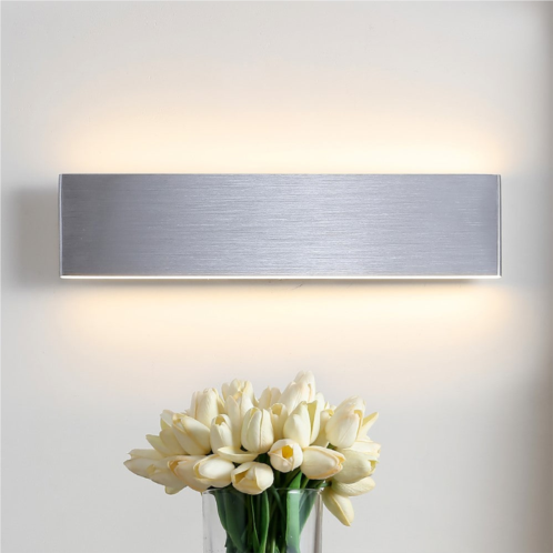 JONATHAN Y ajax 20.25 dimmable integrated led metal wall sconce