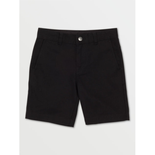 Volcom little boys vmonty shorts - black