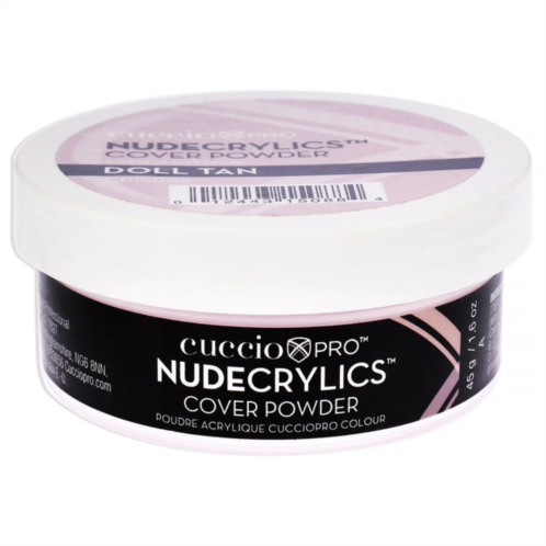 Cuccio Pro nudecrylics cover powder - doll tan by for women - 1.6 oz acrylic powder