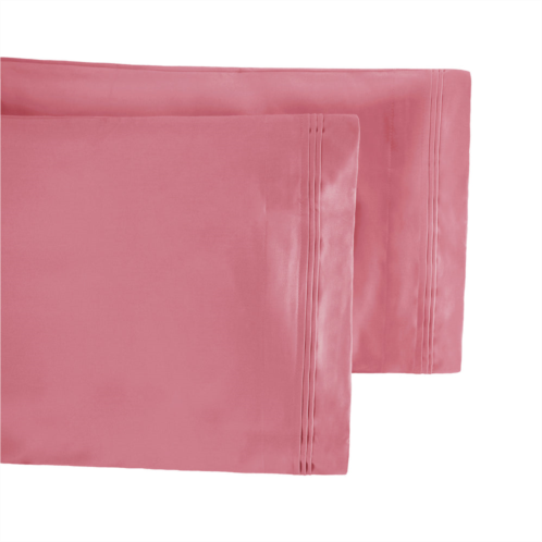 Superior 650-thread count 100% egyptian cotton lightweight plush pillowcase set