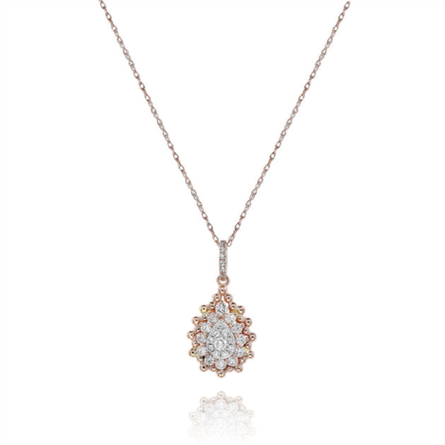 Diana M. diamond necklace