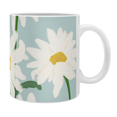 Deny Designs gale switzer flower market oxeye daisies ii coffee mug