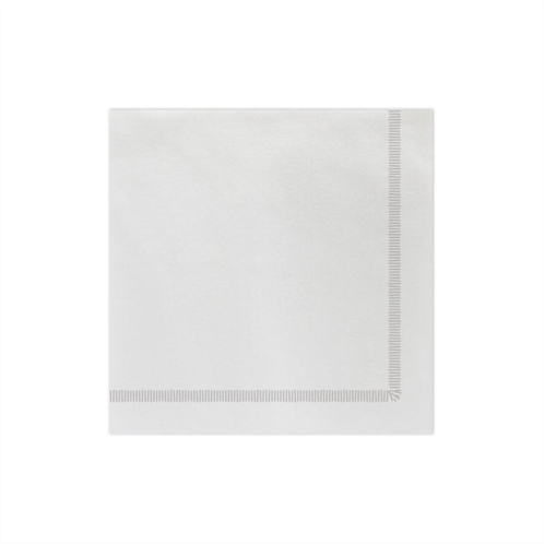 VIETRI papersoft napkins fringe light gray dinner napkins (pack of 50)