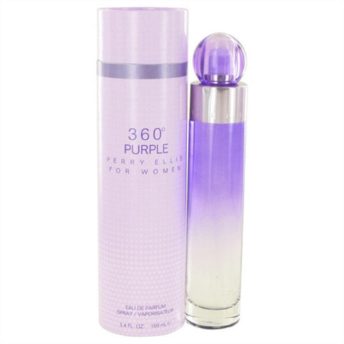 Perry Ellis 502340 360 purple by eau de parfum spray 3.4 oz
